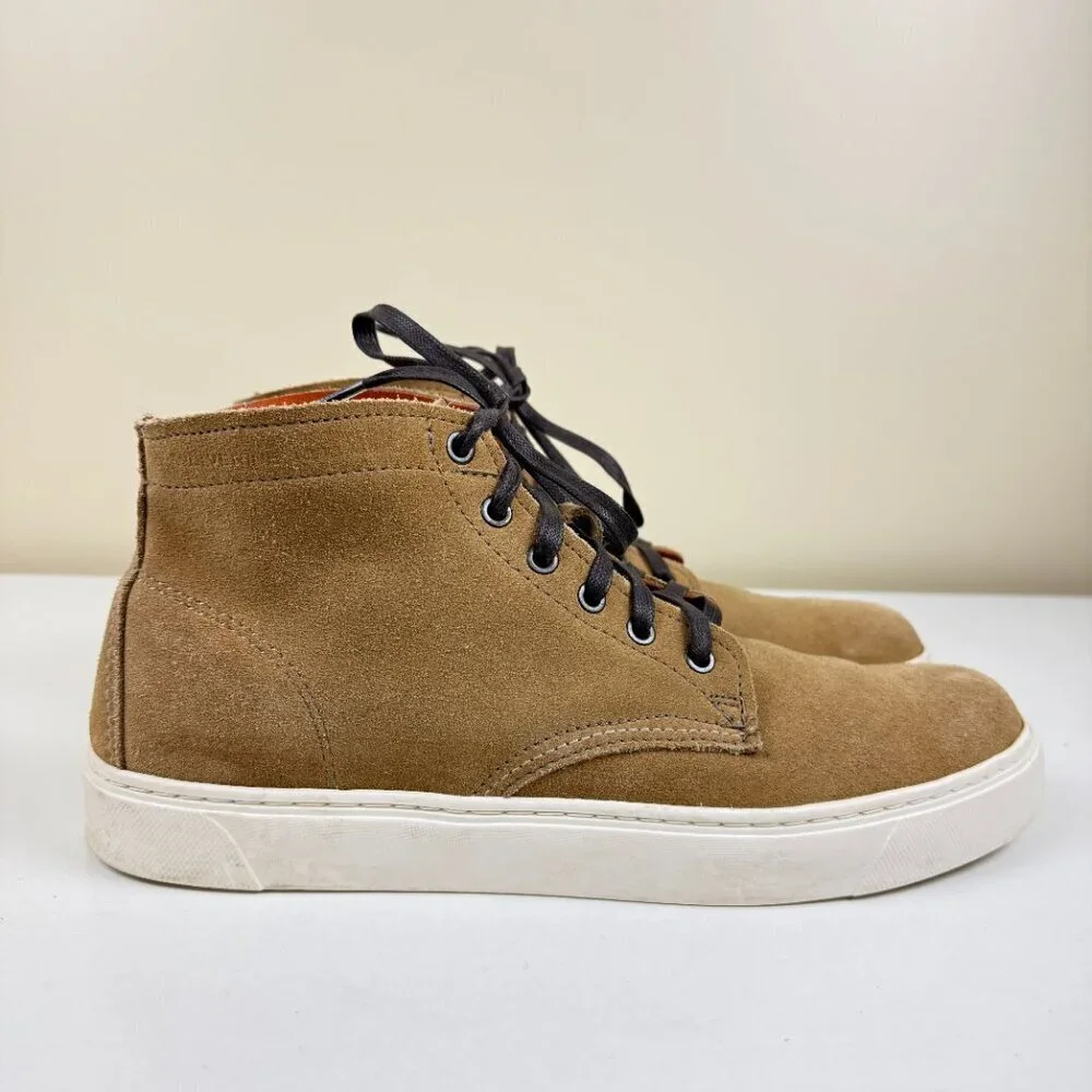 EUC Wolverine 1000 Mile Original High Top Sneaker Suede Vibram Rubber Sole
